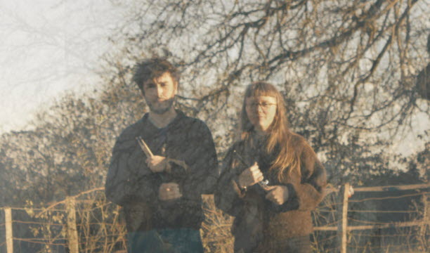 Axel Gaudron au tambour et Aline Bissey à la flûte. Photo DR