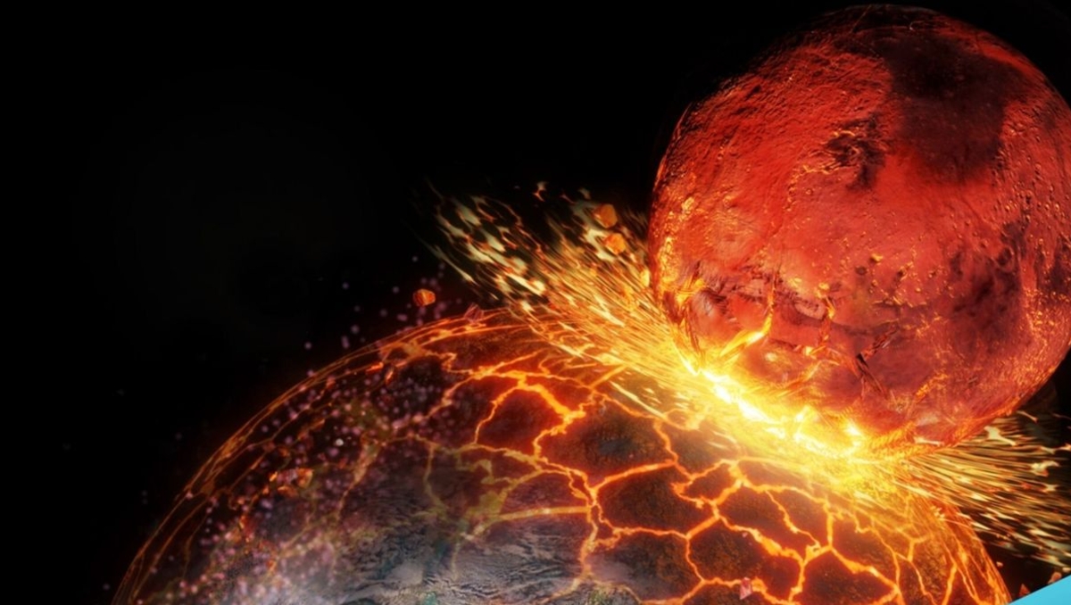 Le dernier impact méga géant sur Terre a peut-être été nécessaire à l'apparition de la vie !