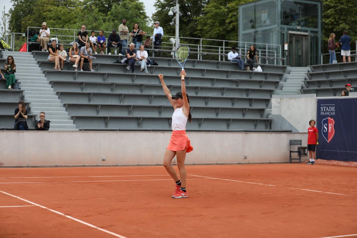 Ekaterina Dotsenko et Ignacio Mejias remportent l'Open Stade Français - L'Équipe