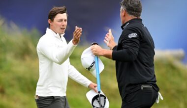 Cinq hommes en tête au British Open, Romain Langasque 32e - L'Équipe