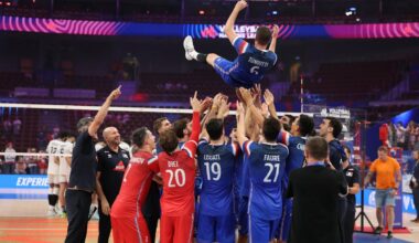 « Tout faire pour marquer l'Histoire du volley français » : Benjamin Toniutti, après sa 400e sélection - L'Équipe