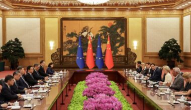 les Européens dénoncent le double jeu de la Chine