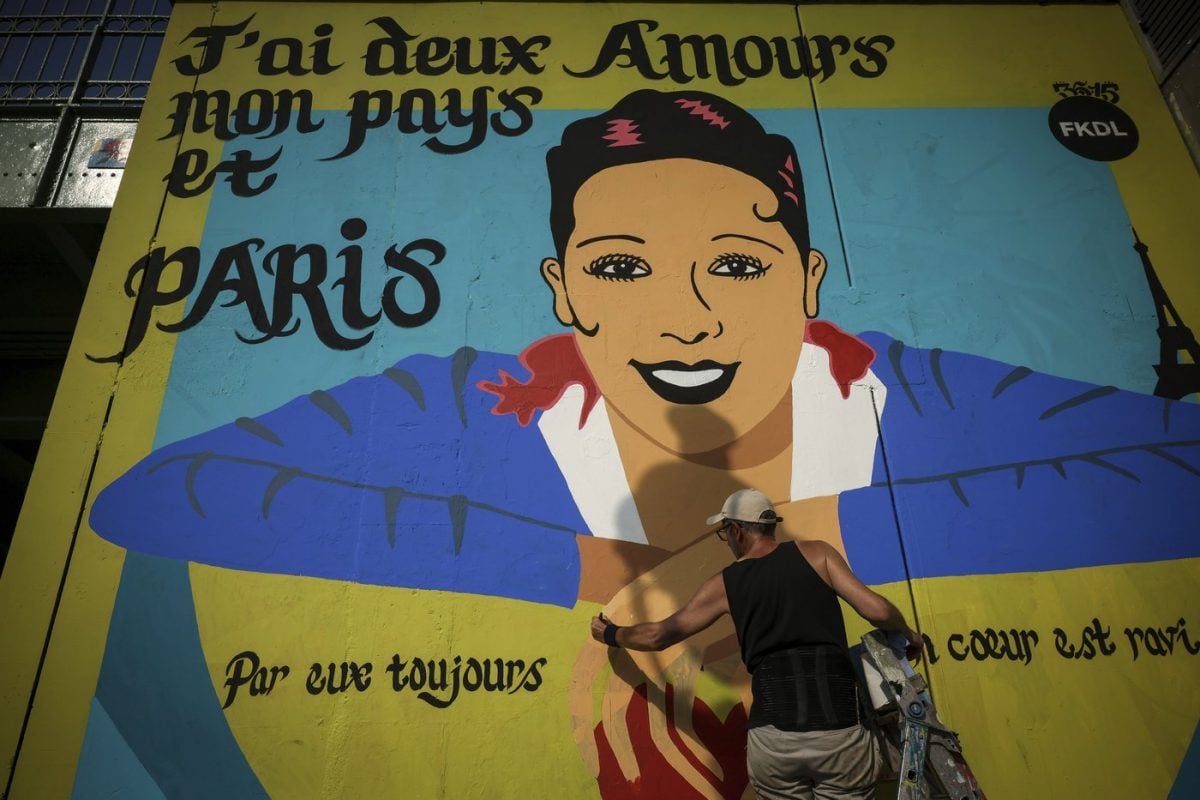 Paris dévoile une murale de Joséphine Baker en hommage à son héritage