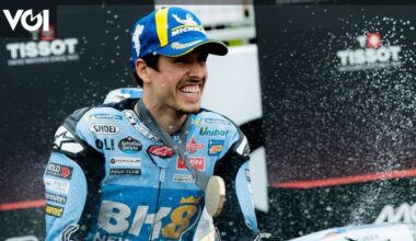 Alex Marquez revient sur la piste après une main brisée