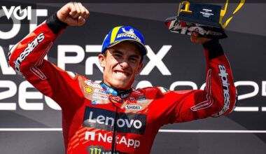 MotoGP 2025 après Marc Marquez remportant le circuit de la ville de Tunisie
