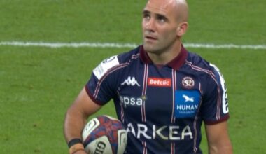 Rugby Scapulaire - Maxime Lucu parmi les 5 meilleurs demi de mêlée de Top 14 pour la LNR