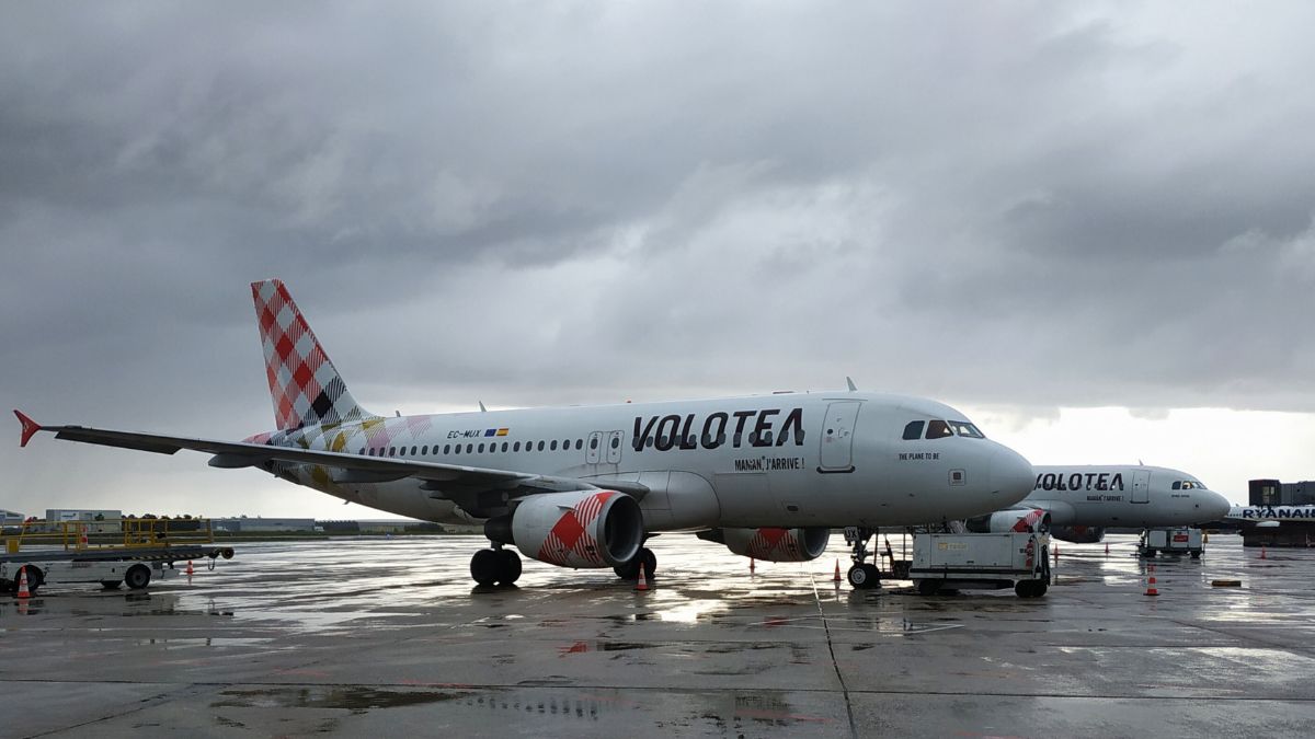 La compagnie Volotea à l'aéroport de Bordeaux - Kevin B.