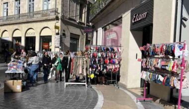 après les soldes, la braderie en centre-ville