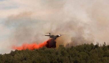 Incendie dans l'Hérault : A9 coupée et déviation par A750/A75 entre Montpellier et Béziers