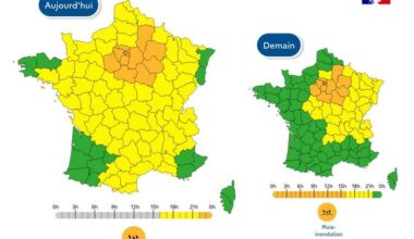 De violents orages arrivent, 14 départements en vigilance orange, notamment en Ile-de-France