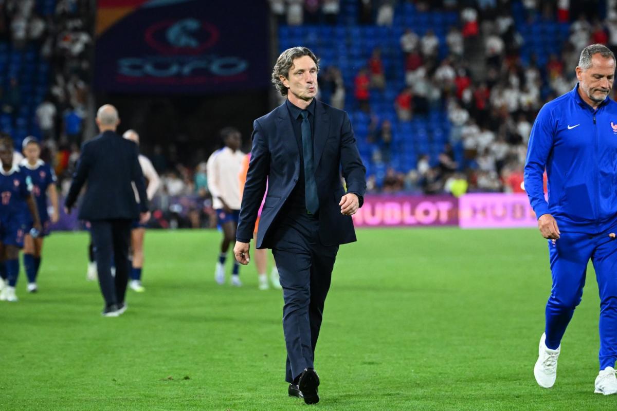 « Il y a des regrets » : Laurent Bonadei déçu après la défaite de la France face à l'Allemagne en quarts de l'Euro - L'Équipe