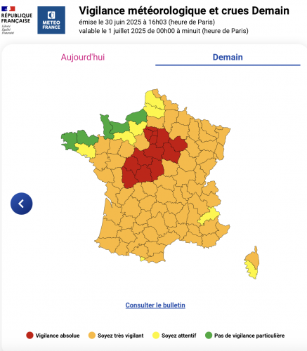 Météo France canicule 2025