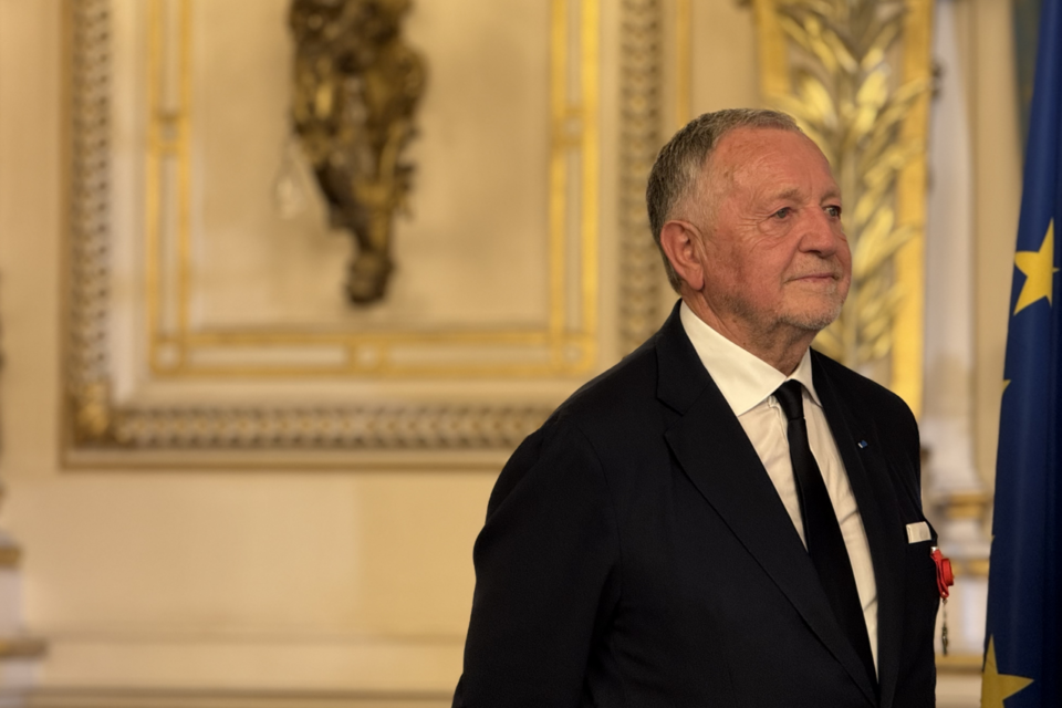 Jean-Michel Aulas début juillet à Lyon.