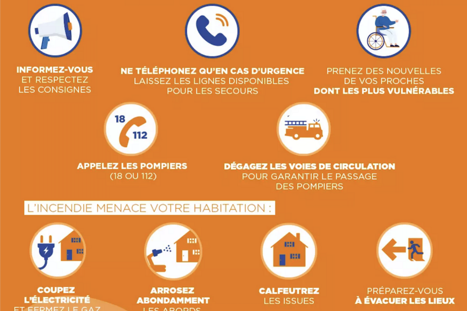 Adoptez les bons réflexes et consultez régulièrement la météo des forêts mise à jour tous les soirs à 17h
