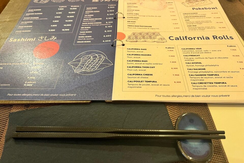 A la carte, beaucoup de sushis ! 