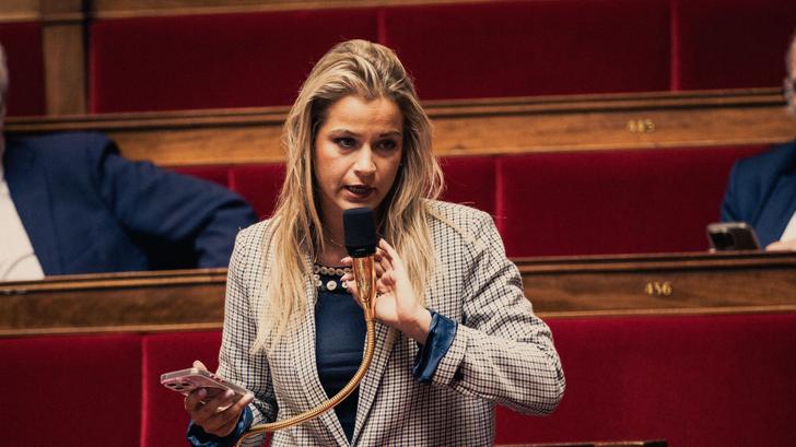 Céline Hervieu, députée socialiste de Paris, photographiée le 7 juillet à l’Assemblée nationale (Photo by Bastien Ohier / Hans Lucas via AFP)