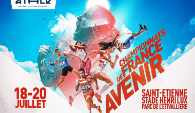 CHAMPIONNATS D'ATHLÉTISME AVENIR DU 18 AU 20 JUILLET À ST-ÉTIENNE