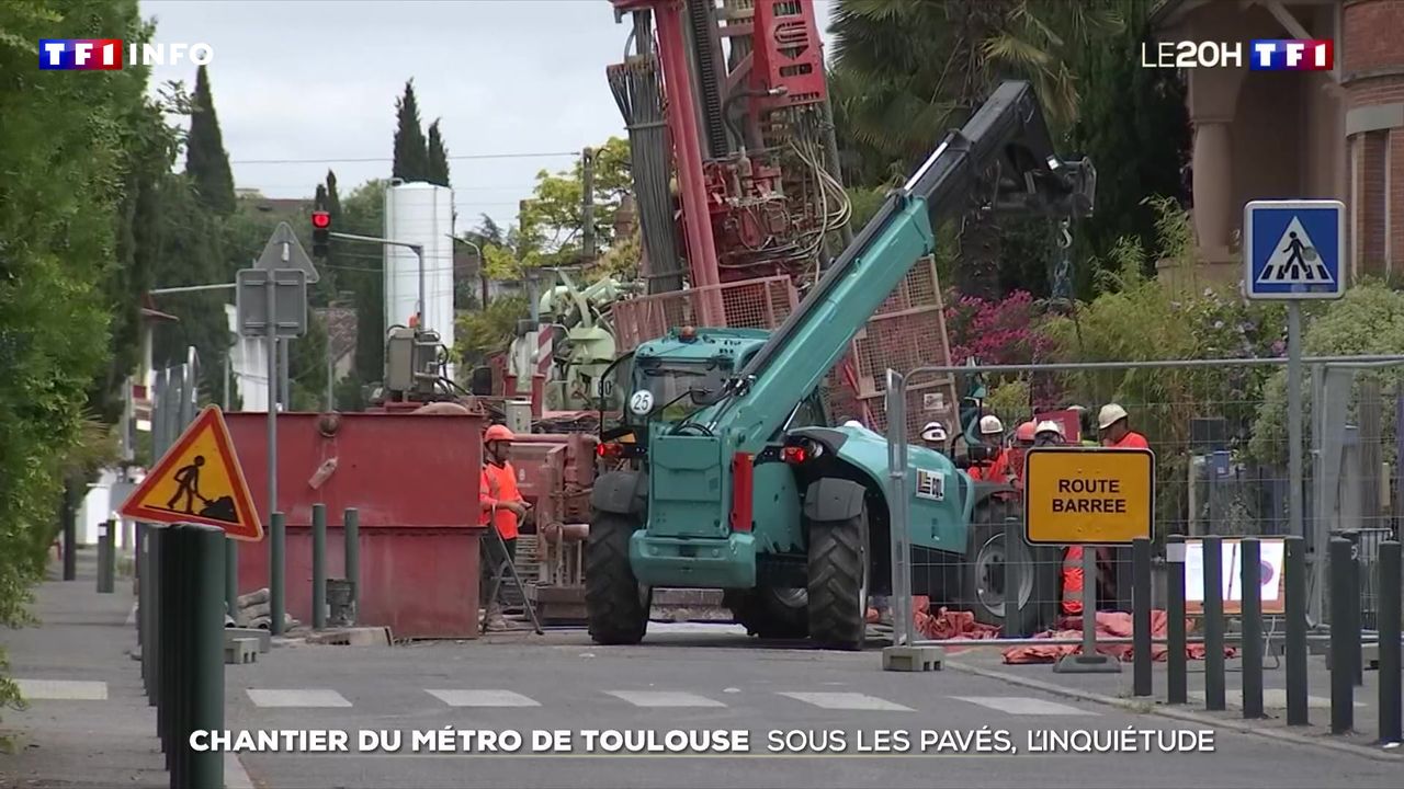 Chantier du métro de Toulouse : sous les pavés, l'inquiétude