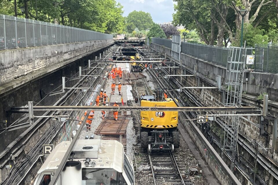 Le chantier du RER C s'étend sur 5 km dans Paris intra-muros. 