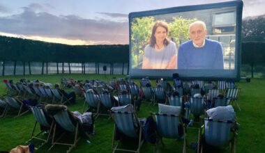 une séance gratuite de ciné en plein air organisée par ce festival