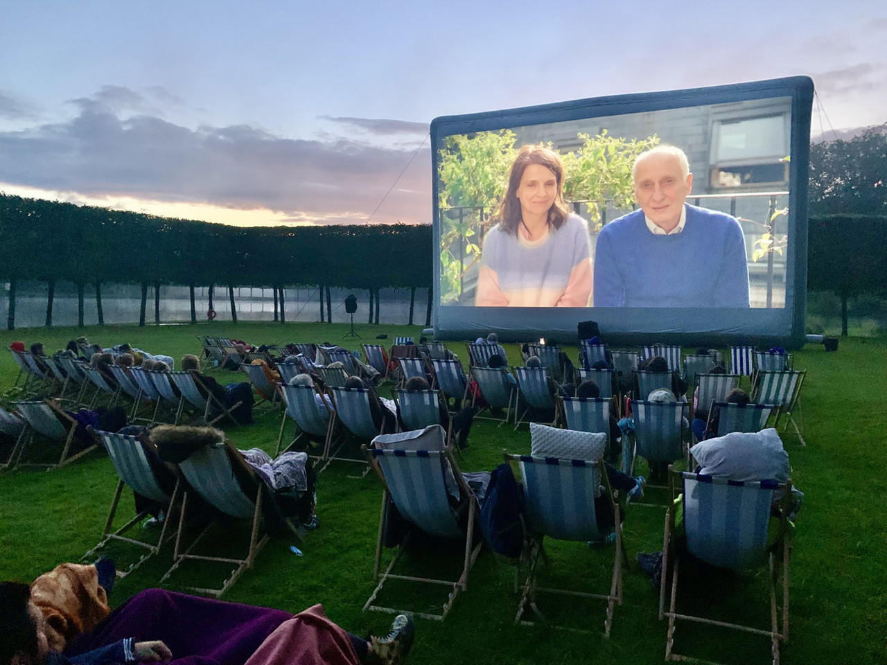 une séance gratuite de ciné en plein air organisée par ce festival