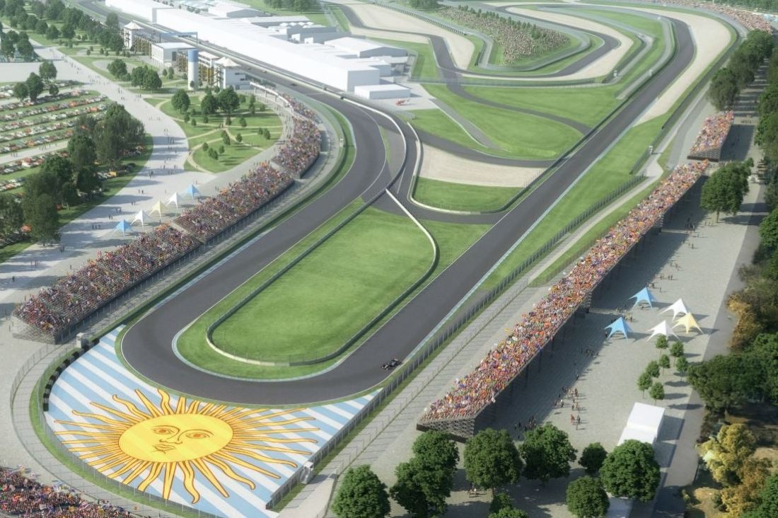 voici le nouveau circuit de Buenos Aires pour le MotoGP et la F1