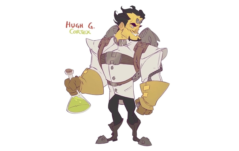 Hugh G. Cortex, le frère aîné du Dr. Neo Cortex