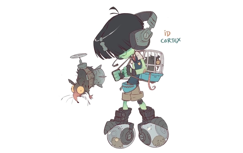 ID, le neveu du Dr. Neo Cortex 