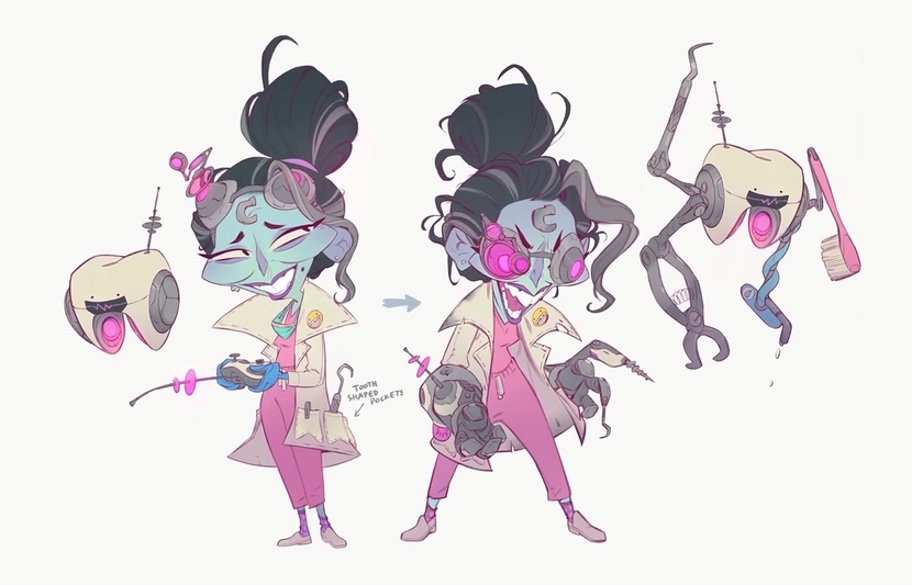 Cerebella Cortex, la sœur du Dr. Neo Cortex