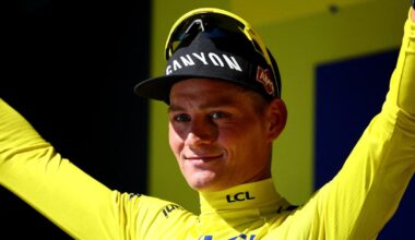 Van der Poel «chipe» le maillot jaune sur le fil à Pogacar, la sixième étape pour Healy