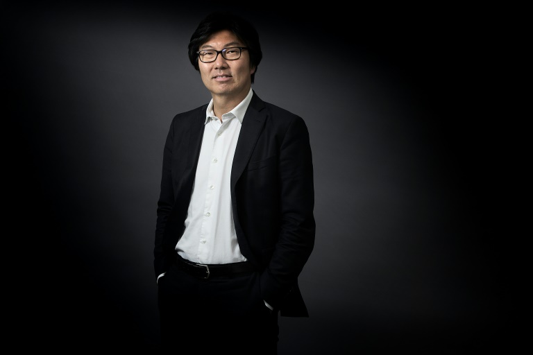 Jean-Vincent Placé pose à Paris le 4 septembre 2015 (Joël SAGET)