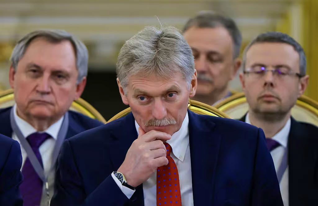Le porte-parole de la présidence russe, Dmitri Peskov (image d'archives).