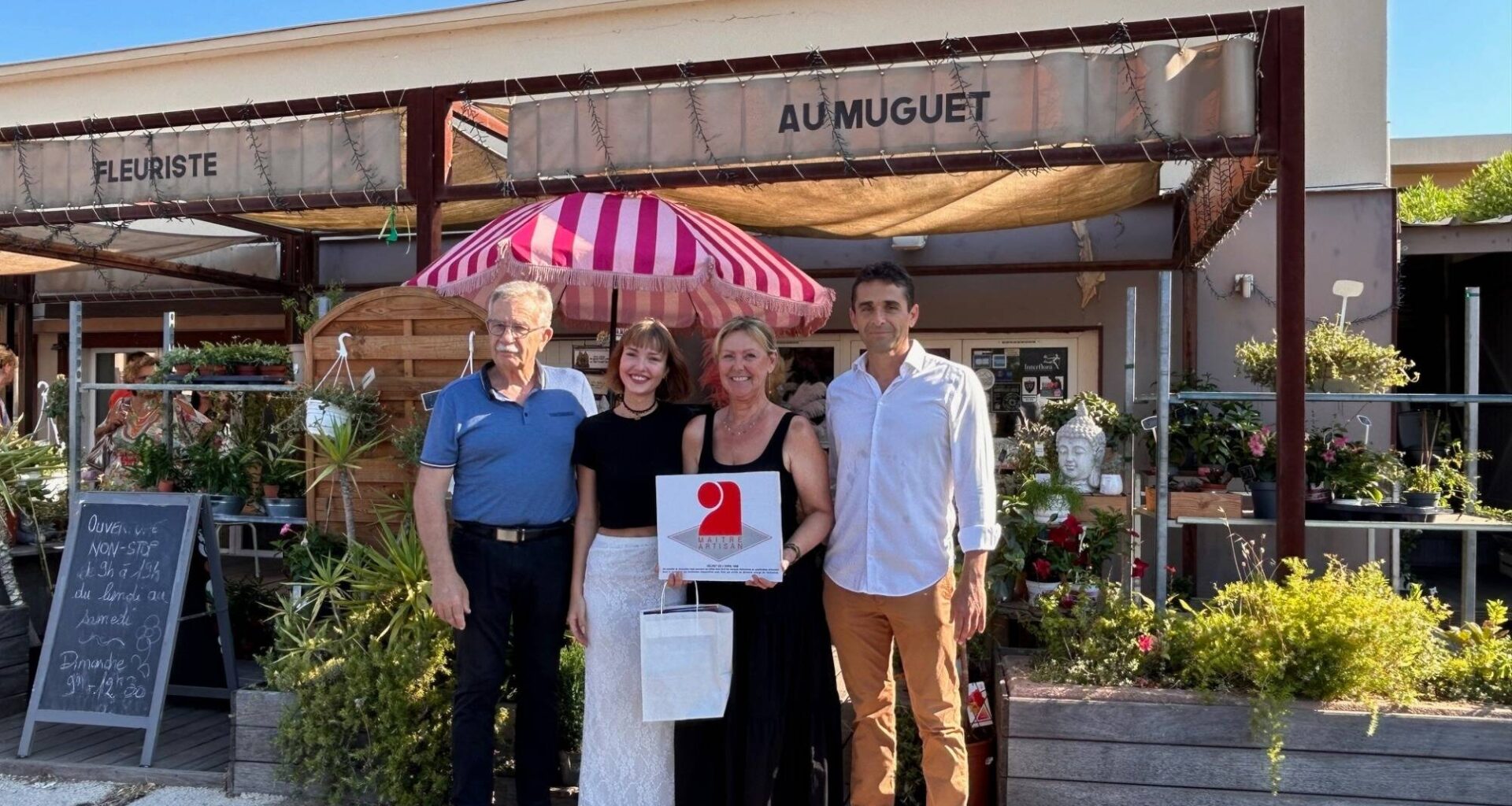 "Il est un gage de valeur pour le consommateur": cette fleuriste du Var reçoit une prestigieuse distinction