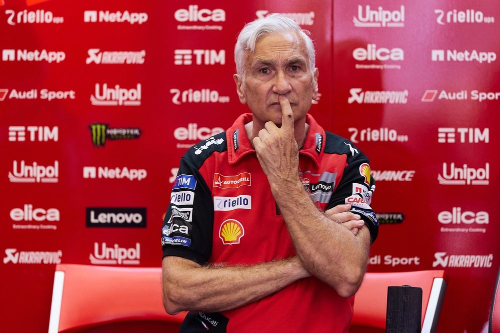 Davide Tardozzi, team manager de l'équipe officielle Ducati