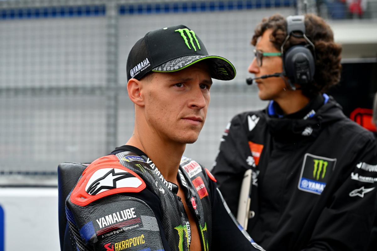 « Je n'avais aucune sensation sur la moto » : Fabio Quartararo, 4e mais frustré après le Grand Prix d'Allemagne - L'Équipe