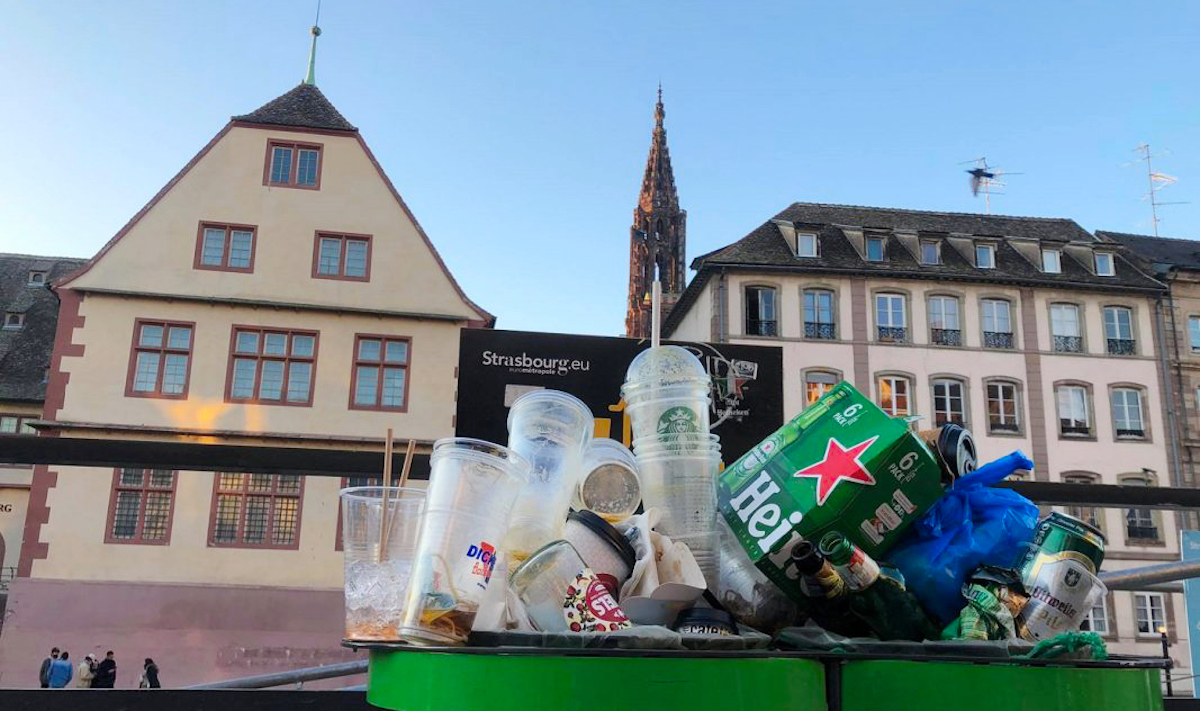 à Strasbourg, laisser ses déchets par terre peut désormais coûter plus cher