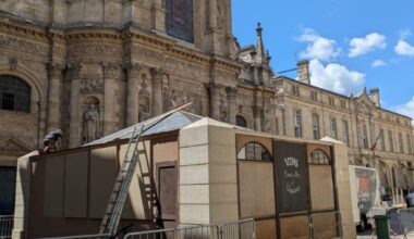 Les rues de Bordeaux transformées pour le tournage de ce film avec Vincent Lindon et Camille Cottin