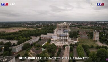 Démolition : la plus grande tour de Lille dynamitée