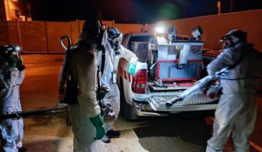 Une opération de démoustication dans un quartier de Toulouse après la détection d'un cas importé de dengue