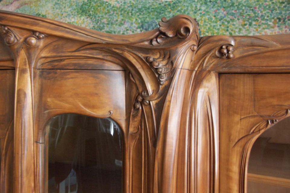 Boiserie Art nouveau signée Guimard.