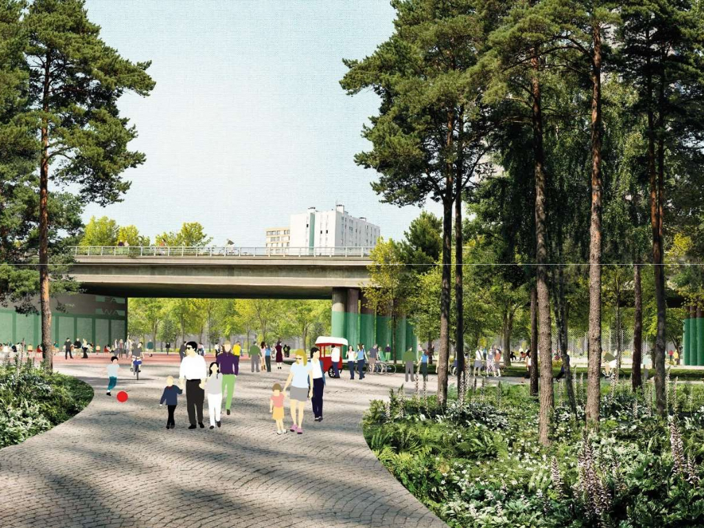Fini le tout voiture, Paris veut transformer la porte de la Villette en une "place-parc" de 5 hectares
