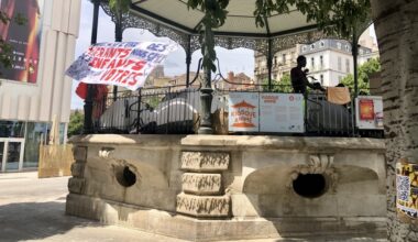 les jeunes exilés du kiosque répondent à Martine Vassal