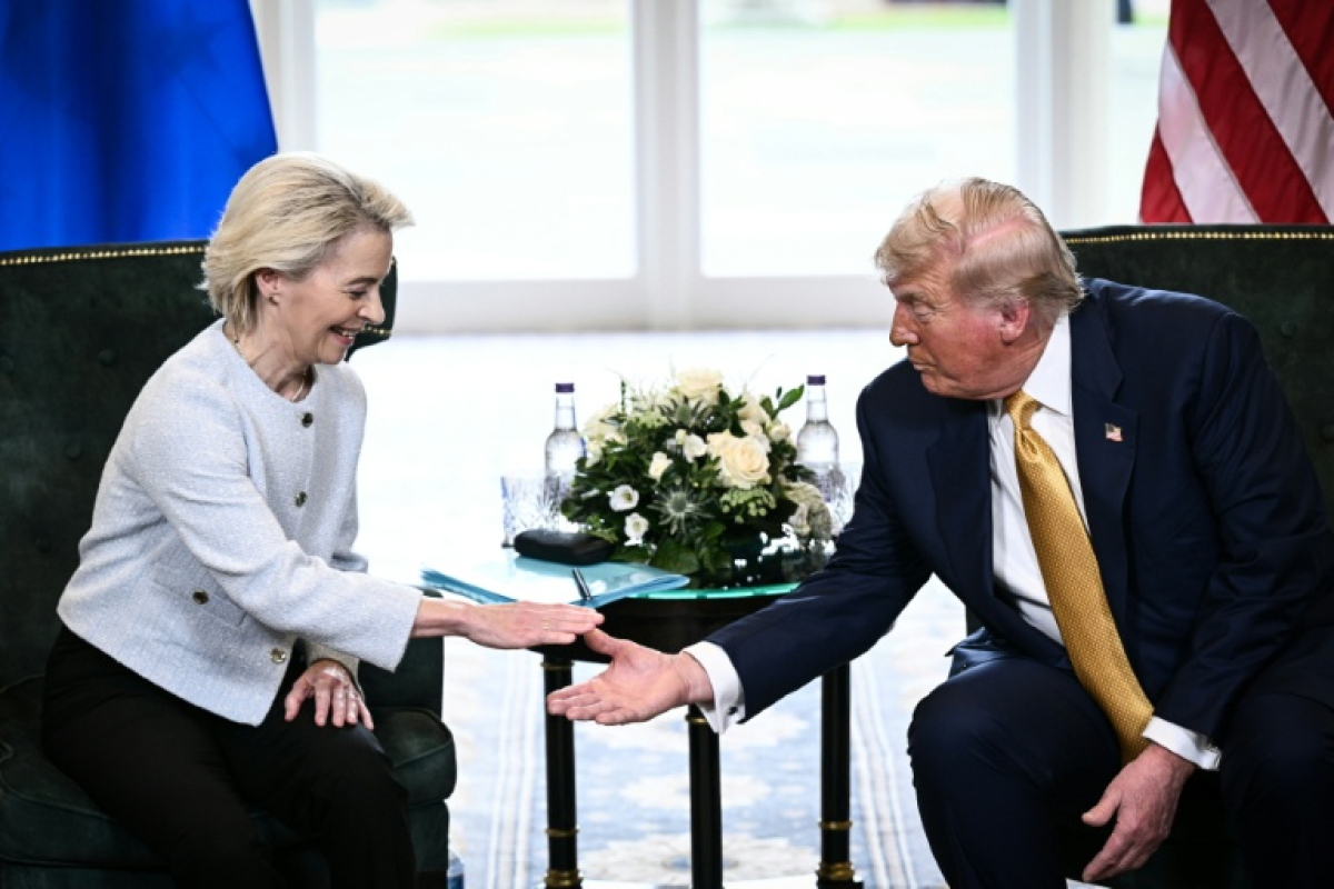 Les Européens se résignent à des droits de douane américains de 15% - 28/07/2025 à 01:29