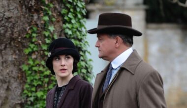 Ce que Hugh Bonneville (Robert) et Michelle Dockery (Mary) avaient interdiction de faire sur le tournage