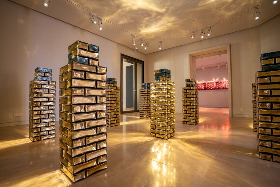 Jean-Michel Othoniel, Vue de l’exposition « Poussière d’étoiles », à La Malmaison, Cannes