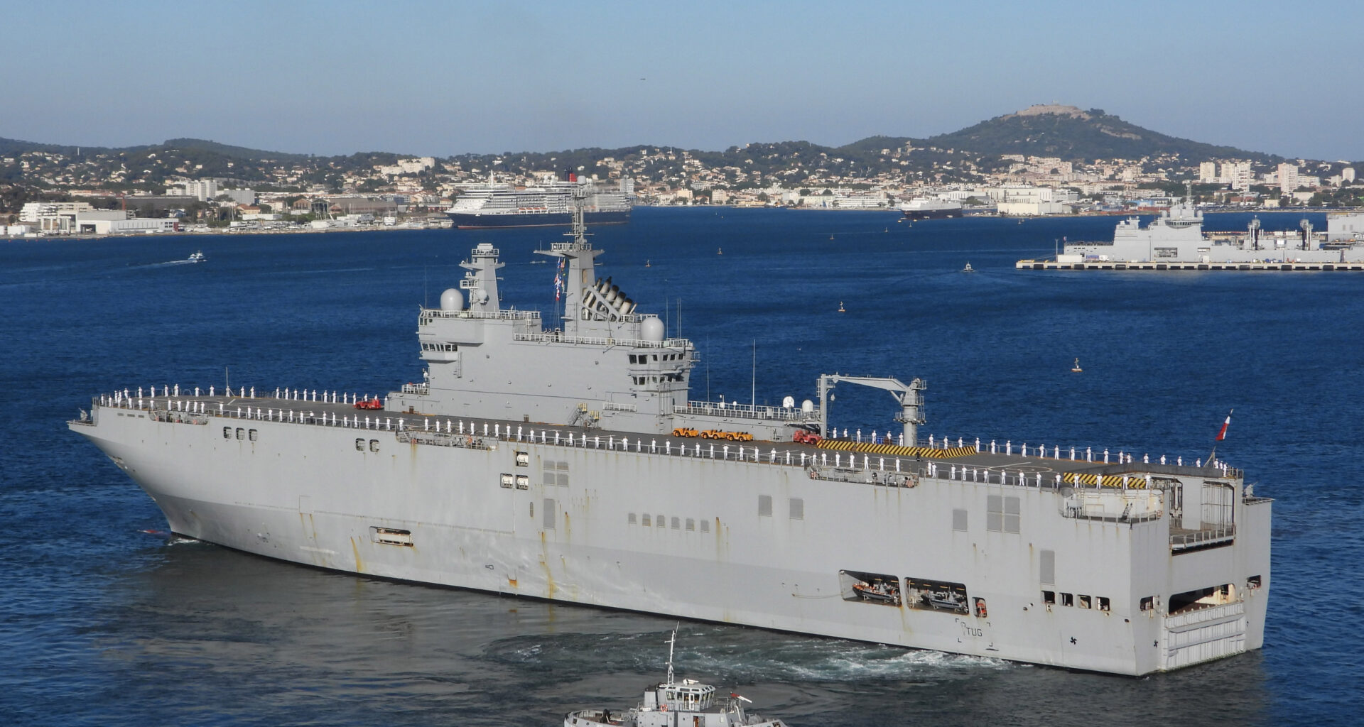 Marine nationale : le groupe Jeanne d’arc est rentré à Toulon après 142 jours de mission