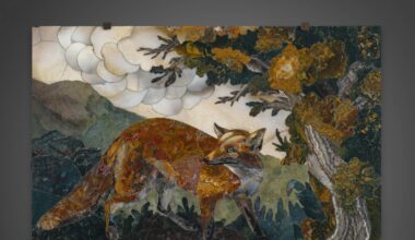 Un renard traverse la Manche