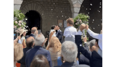 Mariage d'une ancienne numéro 1 française de tennis, Alizé Cornet filme les festivités