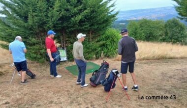 Bas-en-Basset : 80 participants au tournoi de pitch et putt interdépartemental