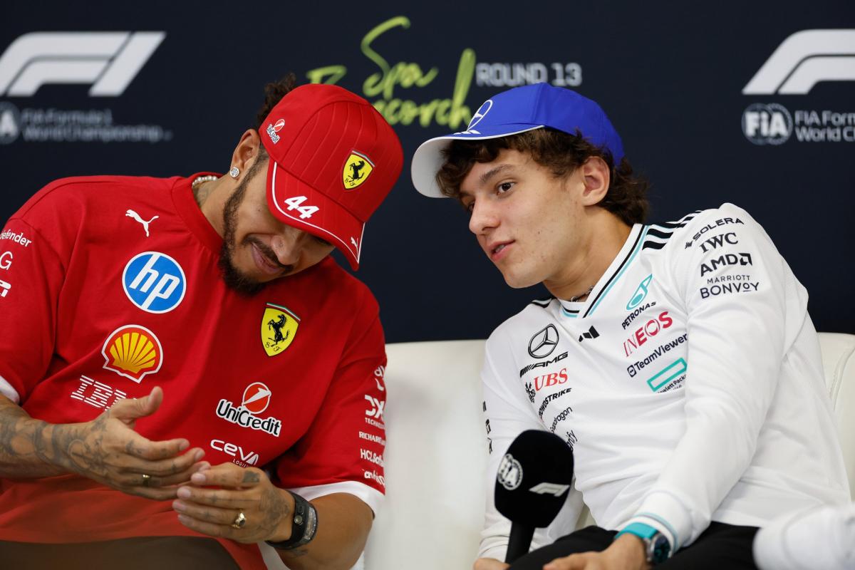 En difficulté tout le week-end au Grand Prix de Belgique, Hamilton et Antonelli sont dans le dur chez Ferrari et Mercedes